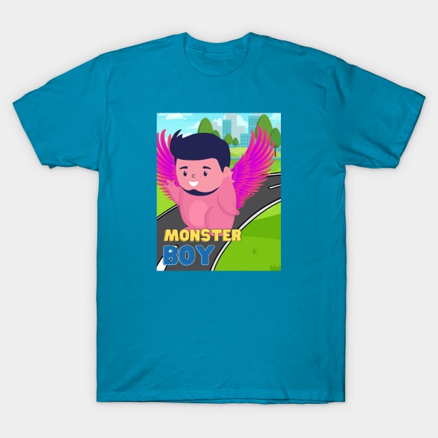 monster boy - for kids T-Shirt by JAHudson